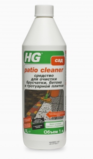 Средство для очистки брусчатки, бетона и тротуарной плитки HG